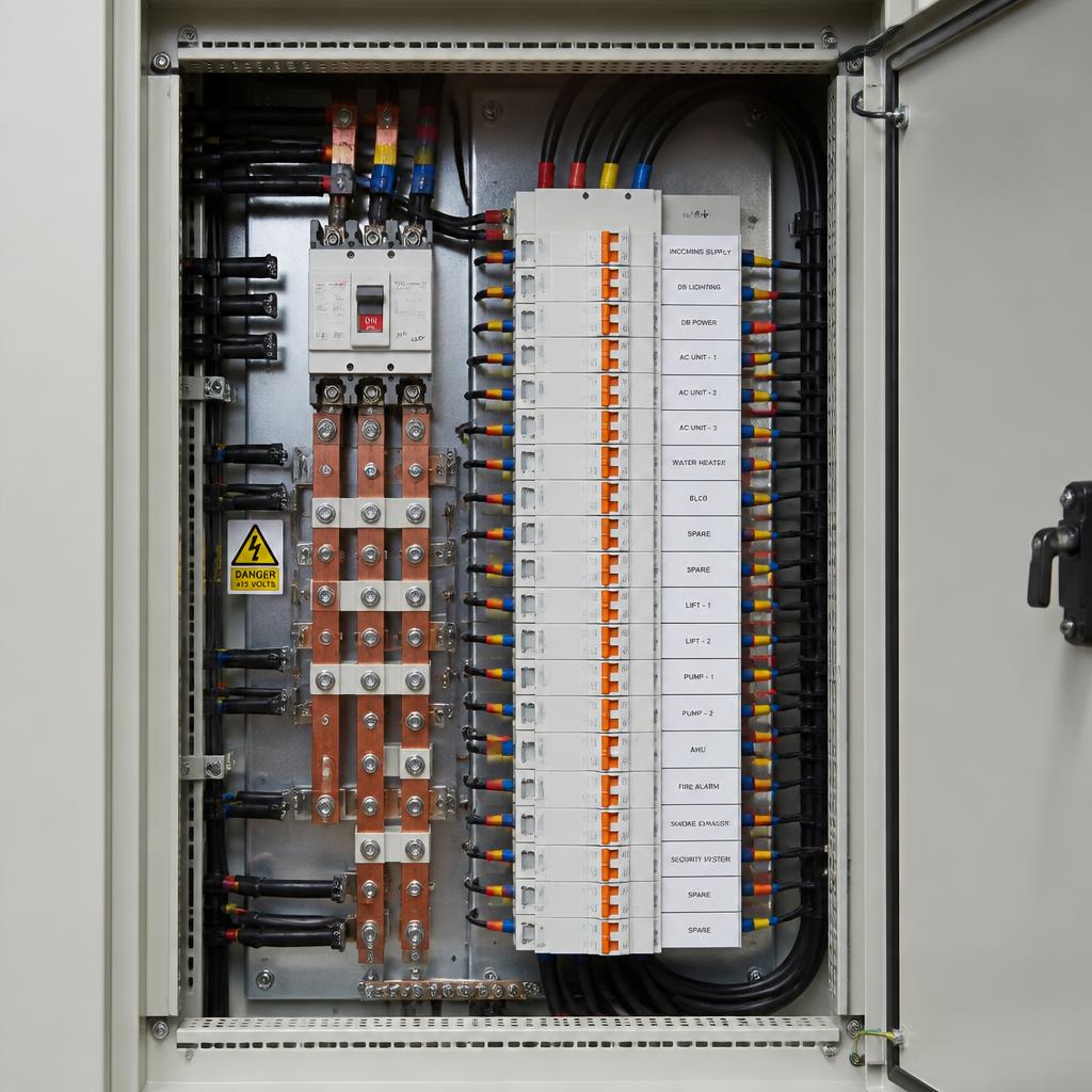 Tablou electric bloc 4 etaje